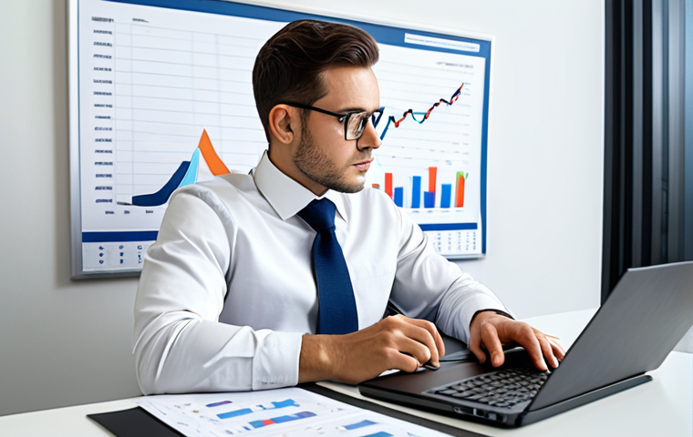 A calm and focused financial analyst, in professional business attire, sitting at a minimalist modern desk. They are meticulously writing in a personal trading journal, with a laptop displaying abstract financial charts in the background, symbolizing introspection and strategic planning. The setting is a bright, organized office space. The subject is fully clothed, appropriate attire, professional dress, safe for work, modest clothing, correct proportions, perfect anatomy, natural pose, well-formed hands, proper finger count. High-quality professional photography, detailed, realistic.