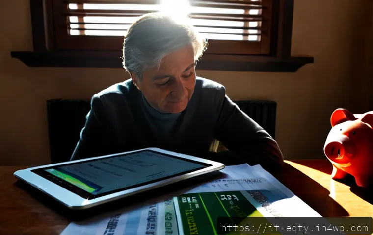 Home 15 주식 시장 변동성 대비법 - Photorealistic Italian home office scene illustrating stock market volatility preparedness, calm mid...